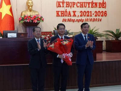 Ông Ngô Xuân Thắng, Chủ tịch Ủy ban Mặt trận Tổ quốc Việt Nam Thành phố Đà Nẵng được bầu giữ chức Chủ tịch HĐND Thành phố Đà Nẵng khóa X, nhiệm kỳ 2021 - 2026.