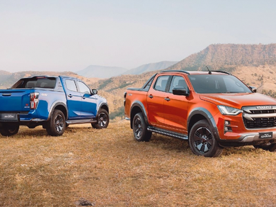 Isuzu D-Max và mu-X là hai mẫu xe nổi tiếng về độ bền bỉ và phong cách thiết kế thực dụng. Ảnh: Isuzu