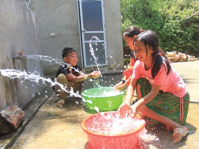 Dòng nước sạch bắt đầu từ dòng tín dụng chính sách