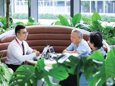 Một trong những thế mạnh của Techcombank là cho vay bất động sản