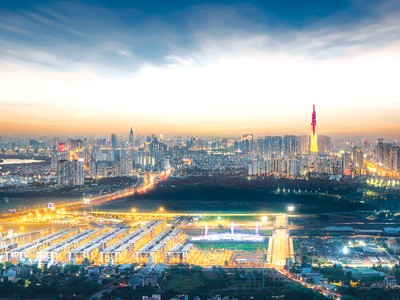 Khu Đông với nhiều tiềm năng tăng trưởng nhờ định hướng quy hoạch và hạ tầng giao thông được đầu tư mạnh mẽ. 