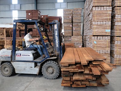 Doanh thu của Phú Tài chủ yếu đến từ hoạt động sản xuất - kinh doanh gỗ, đá, xe ô tô Toyota 