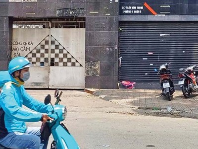 Căn nhà số 317 - Trần Bình Trọng (phường 4, quận 5, TP.HCM).