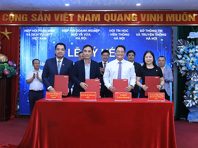 Sở Thông tin và Truyền thông Hà Nội ký kết chương trình, kế hoạch hợp tác với các đơn vị