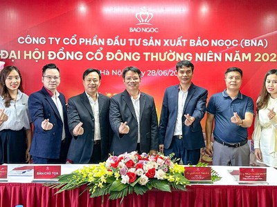 Đại hội đồng cổ đông Công ty cổ phần Đầu tư Sản xuất Bảo Ngọc năm 2024