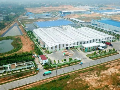 Các khu công nghiệp tại Bình Dương hấp dẫn nhà đầu tư ngoại. 