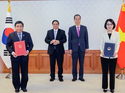 Thông cáo báo chí chung Việt Nam - Hàn Quốc