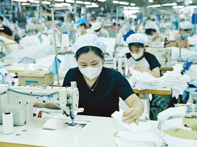 Dệt may là một trong những mặt hàng xuất khẩu sang Hoa Kỳ đạt kim ngạch cao. Ảnh: Đức Thanh