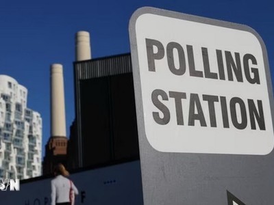 Điểm bỏ phiếu bầu Hạ viện Anh tại London. (Ảnh: Reuters/TTXVN)