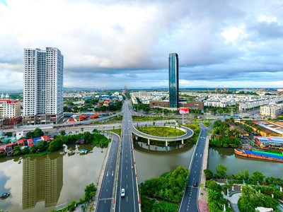 Công nhận kết quả rà soát tiêu chí phân loại đô thị loại I TP. Hải Phòng mở rộng nội thành. Ảnh: Quang Thanh