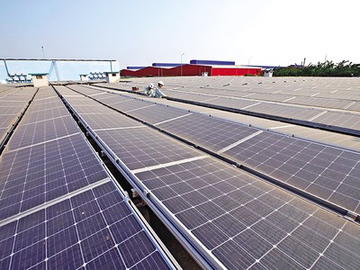 Sử dụng năng lượng xanh đang là một xu hướng. Ảnh: Đức Thanh