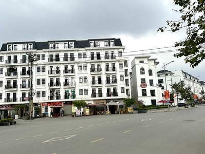 Một góc đô thị tại huyện An Dương. Ảnh: Quỳnh Nga