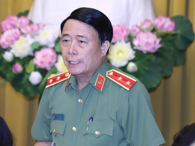 Trung tướng Lê Quốc Hùng, Thứ trưởng Bộ Công an thông tin tại buổi họp báo công bố lệnh của Chủ tịch nước công bố các luật đã được Quốc hội thông qua tại kỳ họp thứ 7.