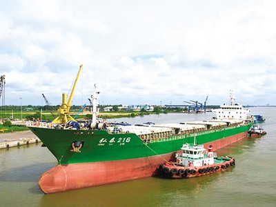 Một góc cảng Cái Cui (Cần Thơ). Ảnh: A.M