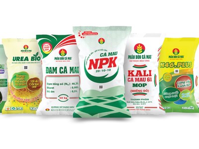 Bộ sản phẩm của Phân Bón Cà Mau phong phú, chất lượng cao, góp phần xây dựng ngành nông nghiệp Việt Nam bền vững