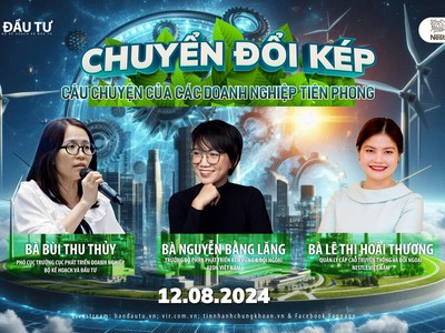Chuyển đổi kép: Câu chuyện của các doanh nghiệp tiên phong