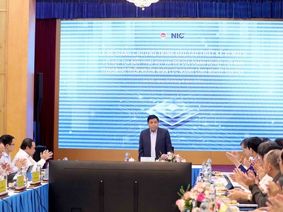 Bộ trưởng Nguyễn Chí Dũng cho biết, ngành công nghiệp bán dẫn là “trái tim” của cuộc cách mạng công nghệ. (Ảnh: Đức Trung)