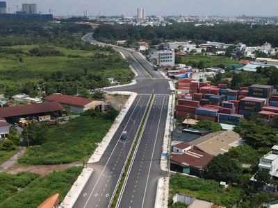Đường trục chính Đông - Tây nối Bình Dương với TP.HCM 