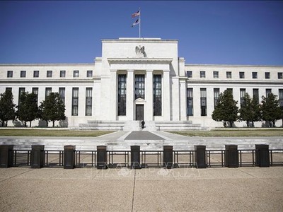 Cục Dự trữ Liên bang (Ngân hàng Trung ương) Mỹ tại Washington DC. Ảnh: (THX/TTXVN)