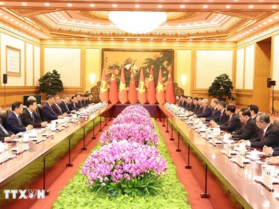 Việt Nam - Trung Quốc tăng cường kết nối cơ sở hạ tầng, hợp tác chuỗi cung ứng