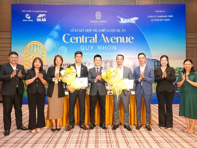 Kết hợp tác chiến lược dự án Central Avenue Quy Nhon giữa chủ đầu tư Công ty TNHH Phát triển hạ tầng Quy Nhơn với SGO Land và Hà An Group