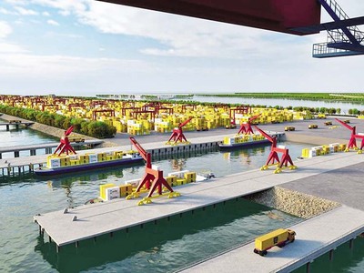 Khu bến cảng Cần Giờ sở hữu vị trí thuận lợi để đầu tư phát triển, thu hút hàng hóa trung chuyển quốc tế.