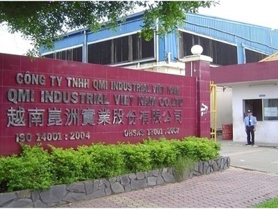 Công ty TNHH QMI Industrial Việt Nam nợ hơn 38 tỷ đồng.