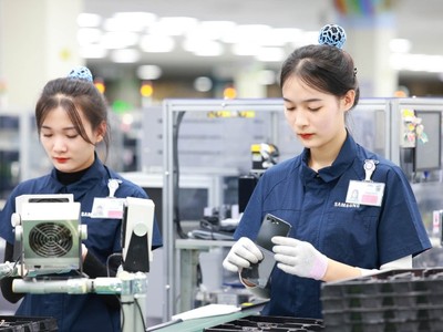 Điện thoại và linh kiện là mặt hàng có kim ngạch xuất khẩu tăng khá nhanh, đạt hơn 37 tỷ USD trong 8 tháng.