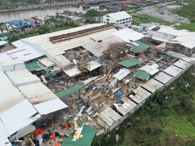 Doanh nghiệp thủy sản hoang tàn sau bão Yagi