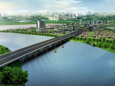 Phối cảnh một góc Khu đô thị Hiệp Hòa, TP. Biên Hòa, tỉnh Đồng Nai.