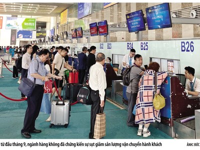 Các hãng bay phấp phỏng trong mùa thấp điểm