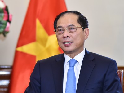 Phó thủ tướng, Bộ trưởng Bộ Ngoại giao Bùi Thanh Sơn. Ảnh: BNG