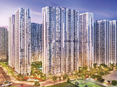 Tổng thể phân khu The Miami trong đại đô thị Vinhomes Smart City