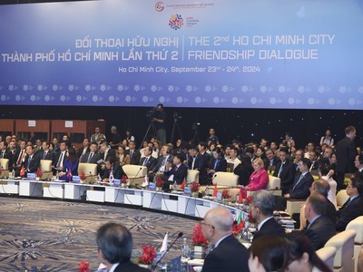 Thông qua đối thoại Hữu nghị, TP.HCM kỳ vọng các địa phương, doanh nghiệp và người dân sẽ có thêm cơ hội trao đổi và hợp tác trong việc chuyển đổi công nghiệp. Ảnh: Lê Toàn