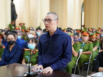 Bị cáo Nguyễn Phương Anh, cựu Phó tổng giám đốc Công ty cổ phần Tập đoàn Sài Gòn Peninsula.