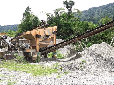 Công ty TNHH Minh Khang (nhà thầu dự án tuyến đường ĐH1) đang tự ý khai thác đá