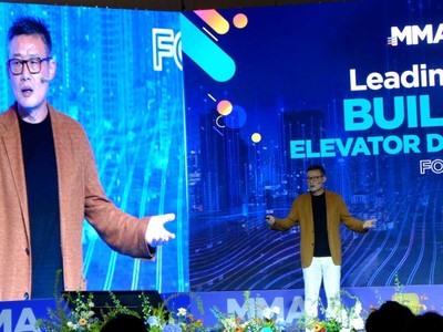 Ông Guo Zhi Feng, Chủ tịch kiêm Tổng giám đốc Chicilon Media chia sẻ tại sự kiện.