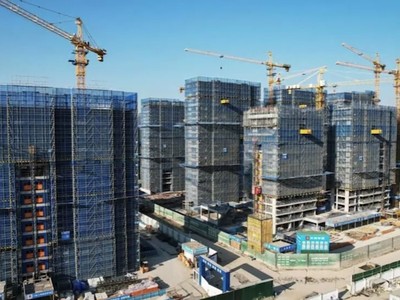 Trung Quốc sẽ siết chặt việc xây dựng các dự án nhà ở mới, trong nỗ lực giảm bớt tình trạng cung vượt cầu nhà ở. Ảnh: AFP 