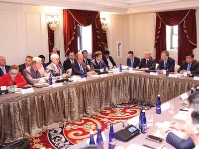 Tổng Bí thư, Chủ tịch nước Tô Lâm phát biểu tại Tọa đàm "Tăng cường hợp tác Việt Nam - Hoa Kỳ trong phát triển ngành công nghiệp bán dẫn và trí tuệ nhân tạo" ngày 22/9/2024. Ảnh: Lâm Khánh/TTXVN 