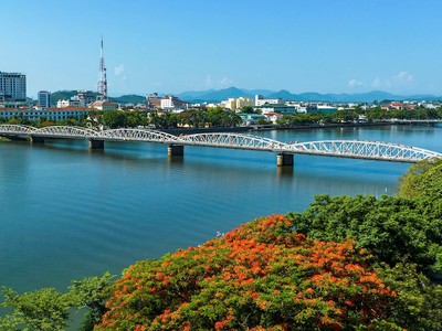 Một góc thành phố Huế.