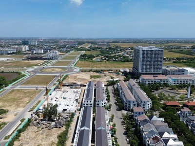 Khu đô thị mới An Vân Dương, nơi tập trung nhiều hạng mục của dự án “Chương trình Phát triển các đô thị loại II” (các đô thị xanh) – Tiểu dự án Thừa Thiên Huế. Ảnh: Ngọc Tân 