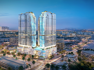 King Crown Infinity được bao quanh bởi vô số tiện ích thuận tiện, chỉ cách Ga Metro, và Giga Mall vài phút di chuyển.