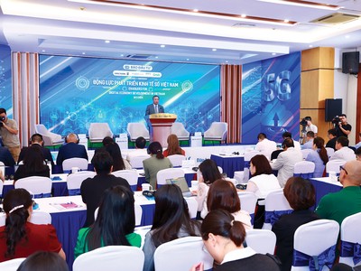 Việt Nam đặt mục tiêu đến năm 2025 và 2030, kinh tế số sẽ đóng góp tương ứng 20% và 30% GDP