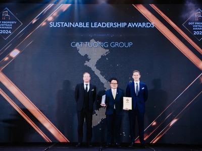 Cát Tường Group được vinh danh tại Dot Property Vietnam Awards 2024