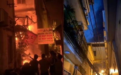 So với cùng kỳ năm 2023, số vụ cháy tăng 324 vụ.