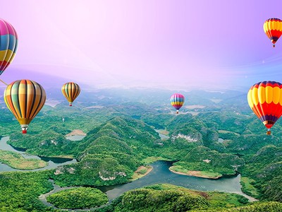 Lễ hội Khinh khí cầu Tràng An - Cúc Phương khai mạc ngày 26/10 tại Công viên Văn hóa Tràng An