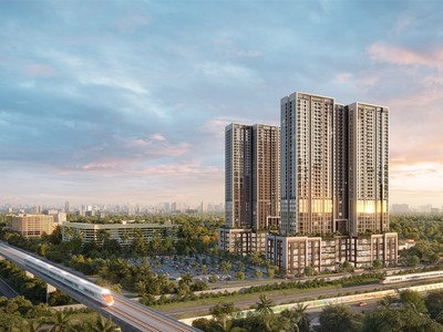 The Sky và The Avenue sở hữu vị trí kết nối đa điểm toàn diện