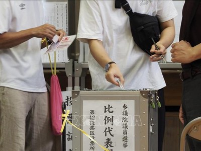 Cử tri Nhật Bản bắt đầu bỏ phiếu trong cuộc tổng tuyển cử 