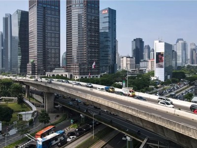 Một góc thành phố Jakarta, Indonesia. Ảnh: AFP