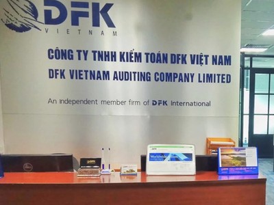 Cơ quan điều tra Bộ Công an kiến nghị xử lý nghiêm trách nhiệm của Công ty Kiểm toán DFK. Ảnh: DFK Việt Nam.